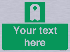 Custom sign safe condition Lifejacket